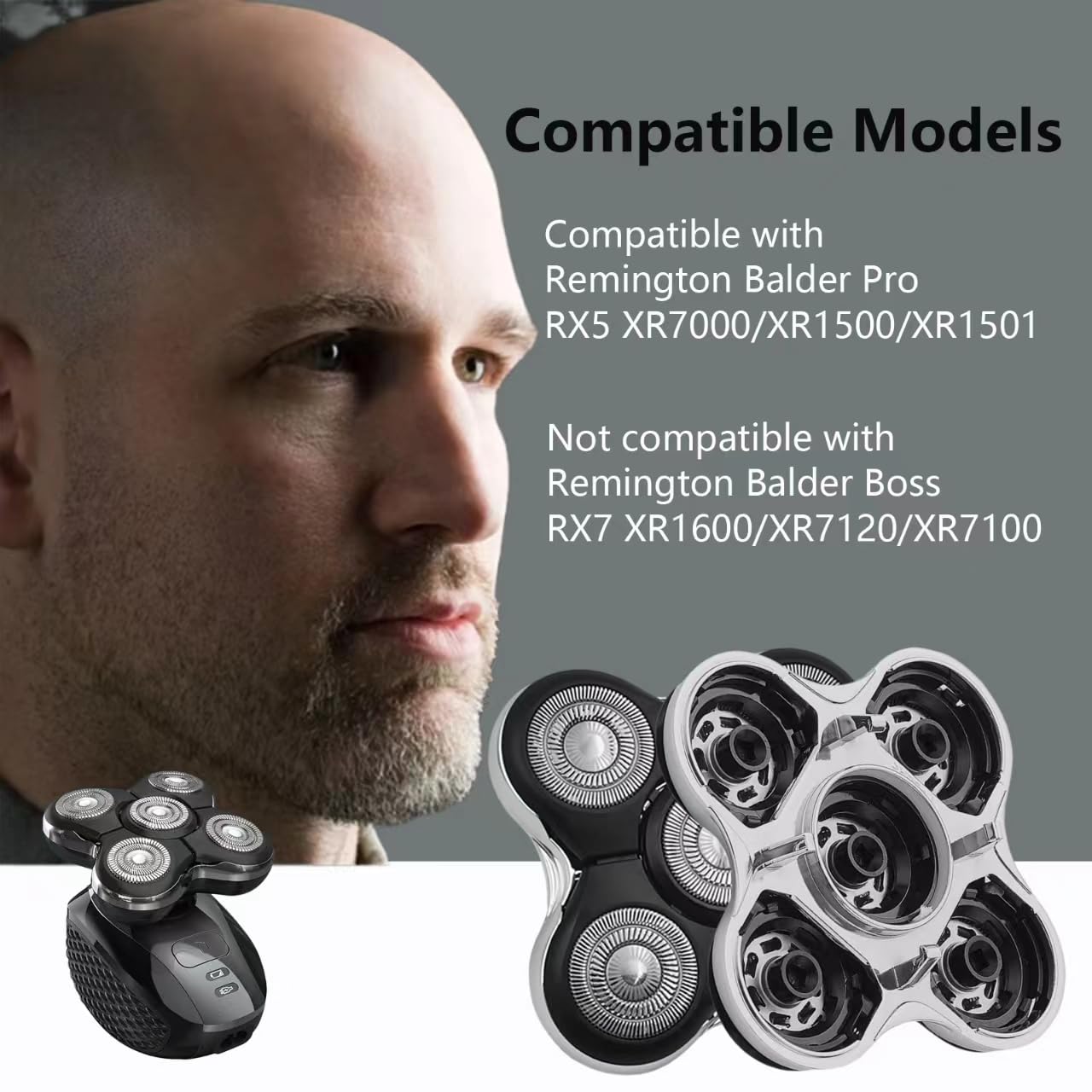 Replacement Head for Balder Head Shaver XR7000 - Image 3